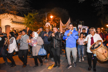 Jujuy, Argentina.- In the photos taken on July 5, 2023, teacher and state unions continue with the mobilizations demanding salary recomposition for both sectors. The rapid treatment and approval of the partial reform of the Constitution of Jujuy, amid massive protests, implied in its process repeated acts of repression, controversial raids, the preparation of cases and arrests questioned by human rights groups, on the completion of one month this Wednesday from the start of the protests.