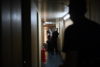 Buenos Aires, Argentina.- In the photos taken on December 28, 2023, a crew of 313 people, including scientific, military and logistical personnel, left the port of the City of Buenos Aires for Antarctica Argentina on the ARA Almirante Irizar Icebreaker (RHAI) to begin the 2023-2024 Antarctic Summer Campaign (CAV), in which they will carry out scientific activities and logistical tasks to replace personnel and supply the Argentine bases until April.