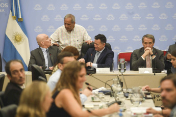 Buenos Aires, Argentina.- In the photos taken on January 17, 2024, the plenary session of committees of the Chamber of Deputies holds a new day of debate on the bill "Bases and Starting Points for the Freedom of Argentines" , promoted by the Executive Branch, in what will be the sixth meeting, after yesterday the norm was debated by non-governmental organizations, Human Rights organizations, business entities and sectors of civil society.